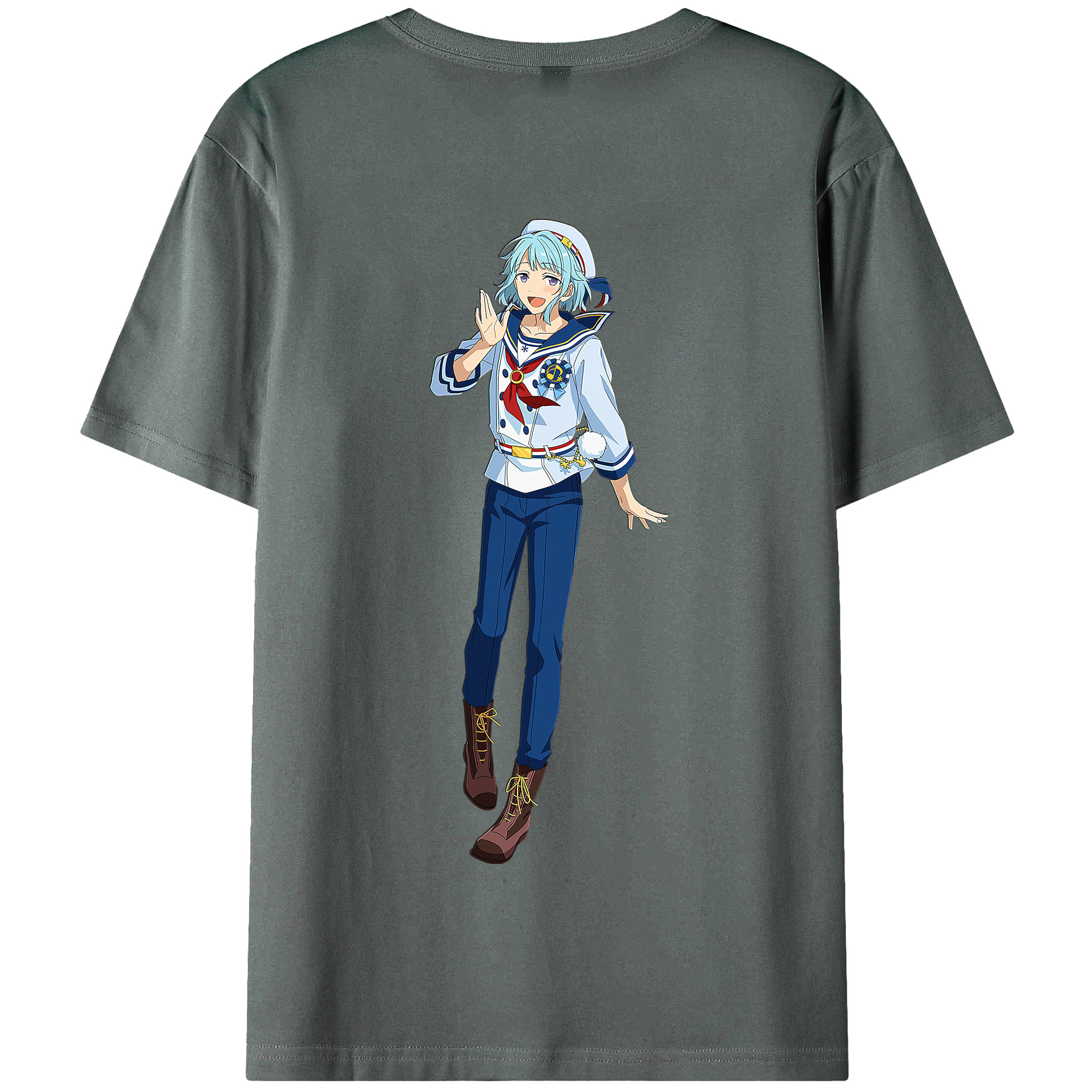 （画像用） あんさんぶるスターズ! Ensemble Stars 綿100％半袖Tシャツ（背面プリント）